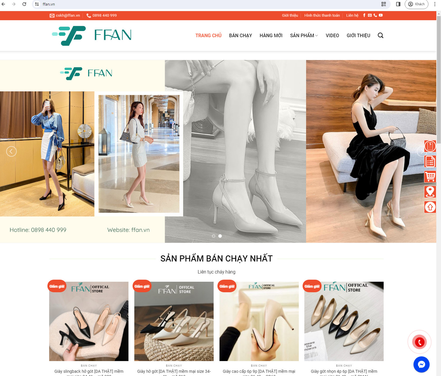 Giày tiếp viên hàng không [DA THẬT] mềm mại - mã 6686 - FFAN STORE
